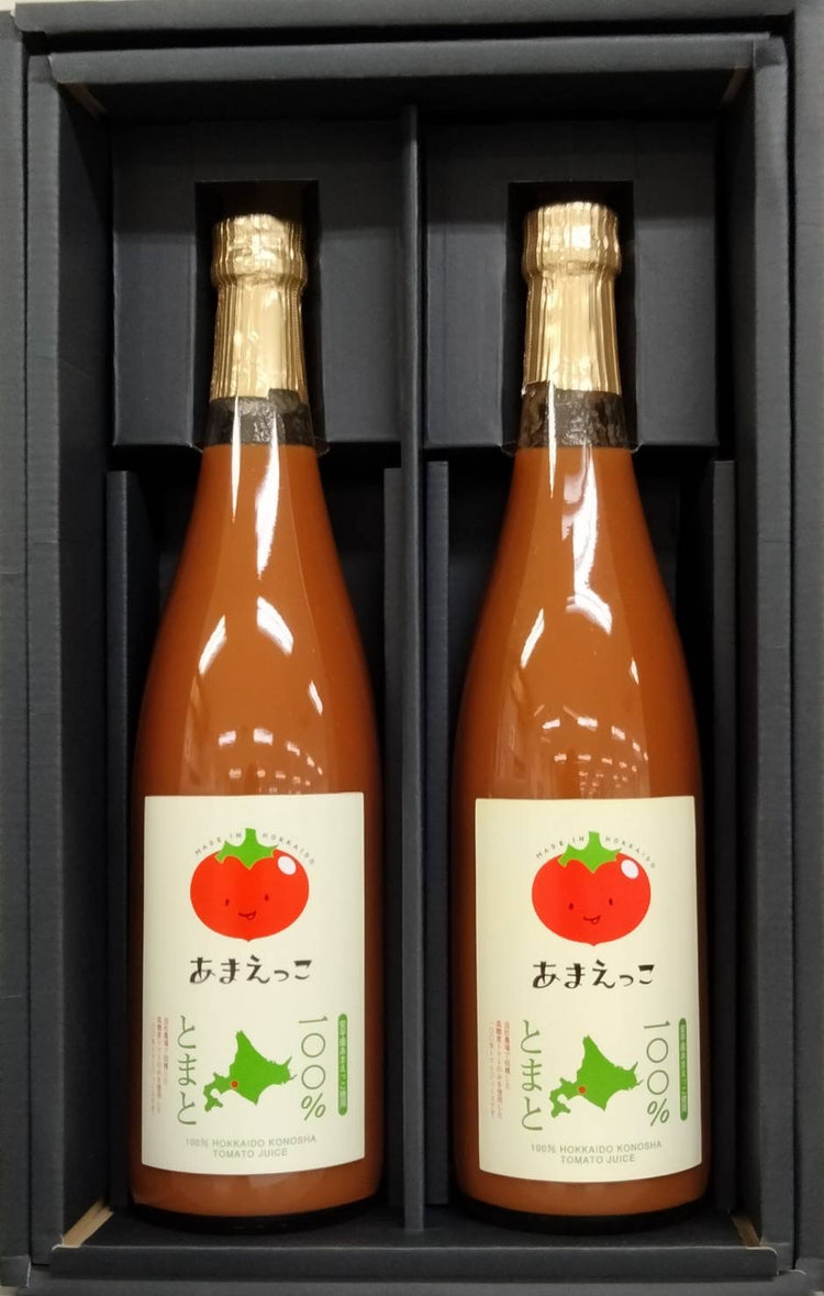 高糖度あまえっこトマトの濃厚トマトジュース【無添加・保存料不使用】
